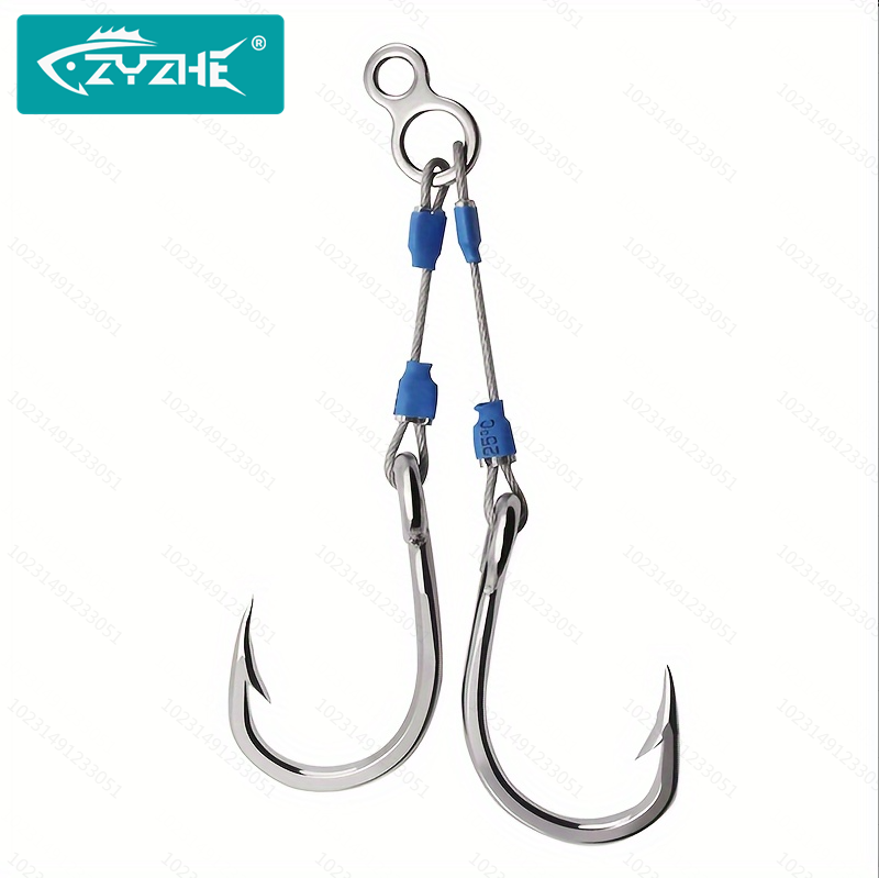 Fishing Hook Assortment - Anzuelos de Pesca ZYZHE de Acero,
