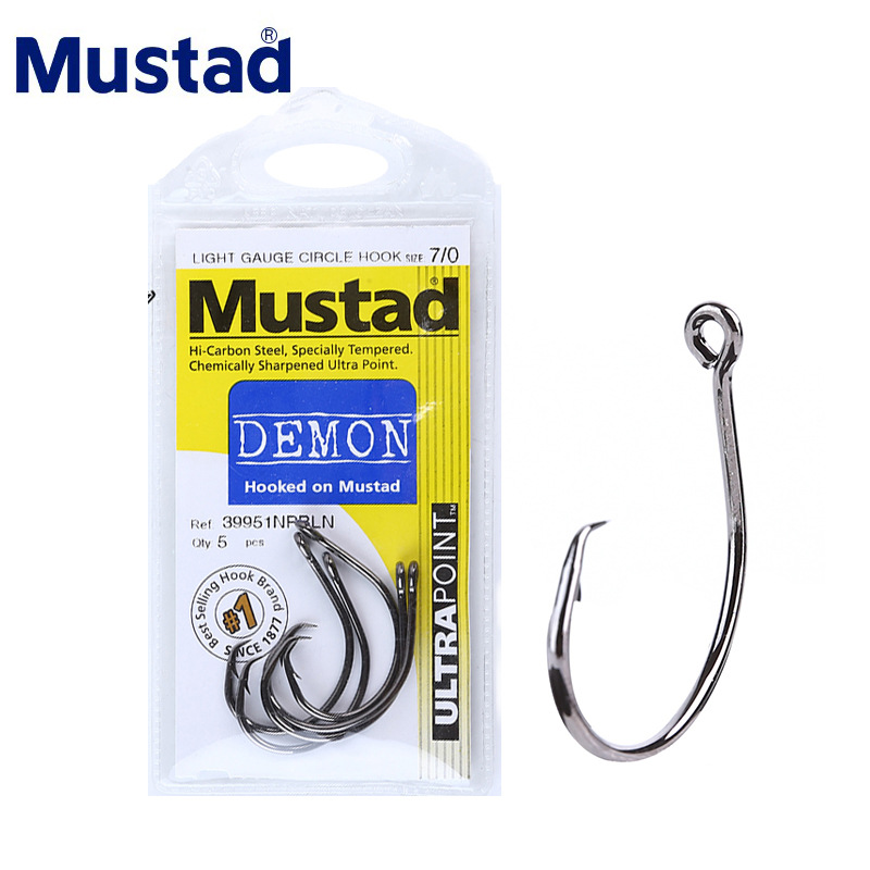 Fishing Hook Offset - MUSTAD 39951 # Anzuelos de Pesca
