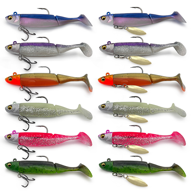 Fishing Hook Treble - 6 señuelos de pesca con recubrimiento