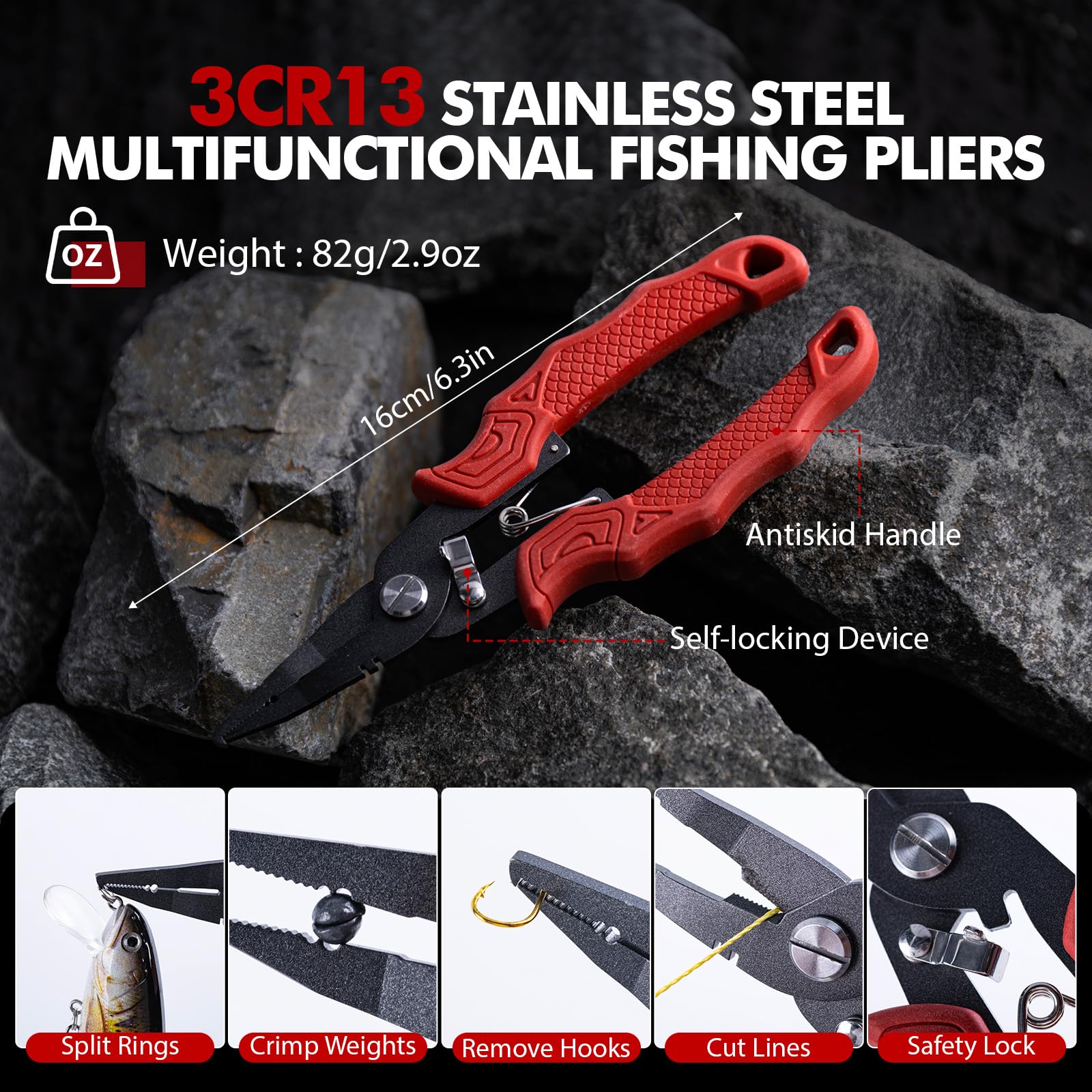 Accesorios de pesca Goture, al - Fishing Hook Sharpener reseña y precio