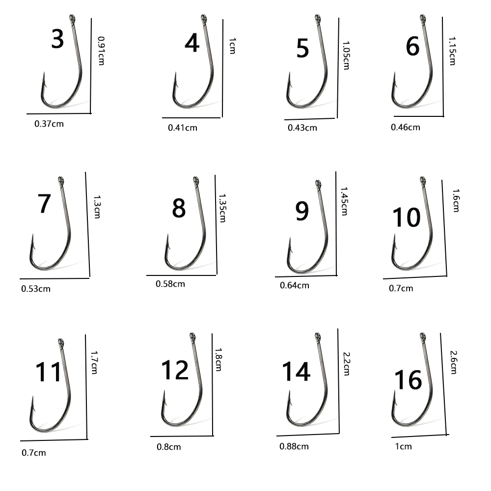 Paquete de 1 anzuelo de pesca  - Fishing Hook Assortment reseña y precio
